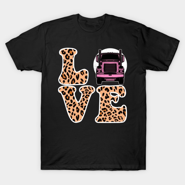 Trucker Wife T-Shirt by SmithyJ88